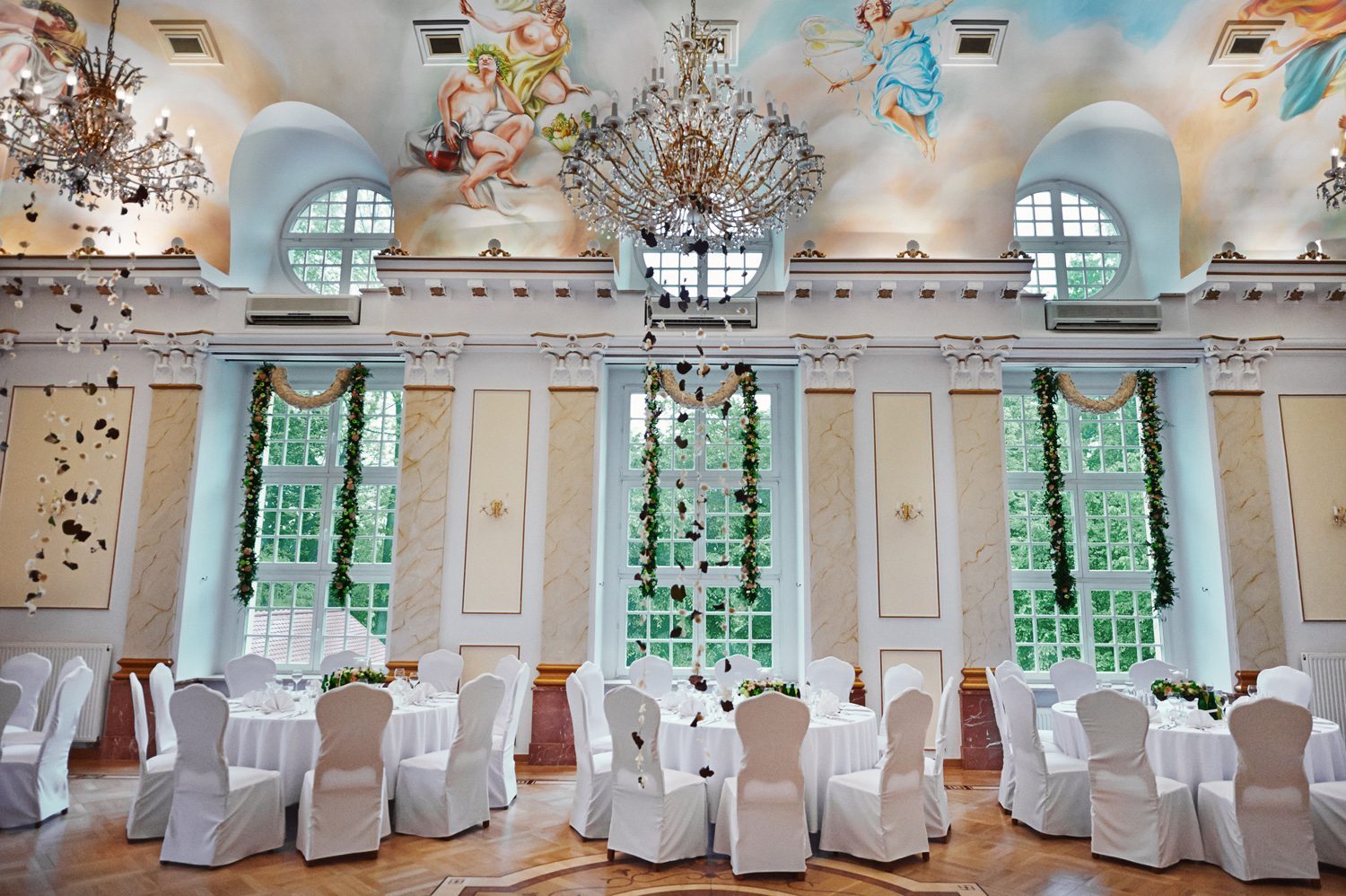 Fotografia ślubna Opole - sala weselna Pałac Izbicko