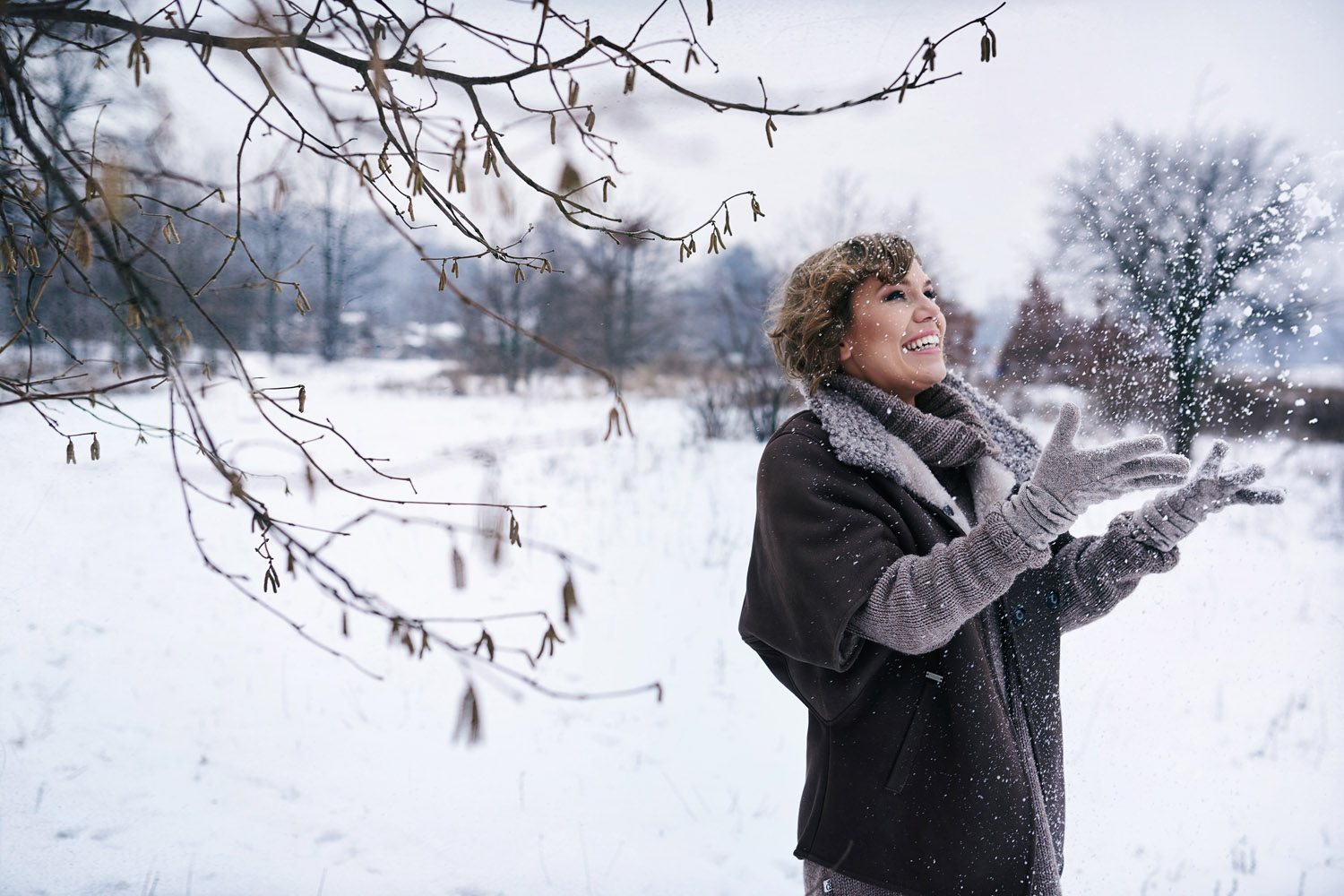 zimowa sesja zdjeciowa Wrocław