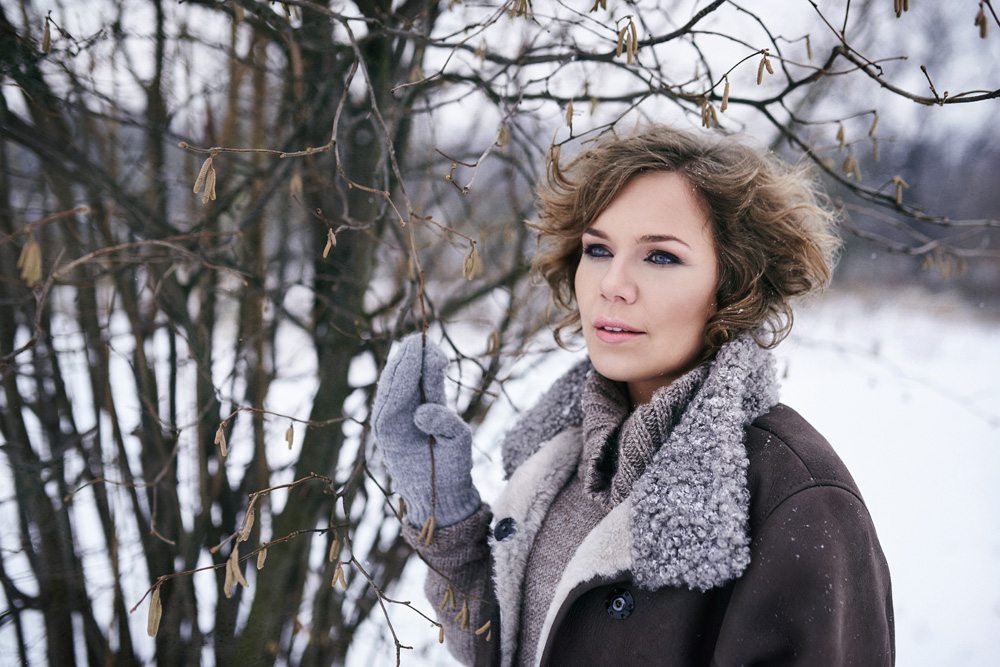 zimowa sesja portretowa Wrocław
