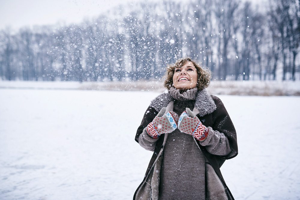 zimowa sesja portretowa Wrocław